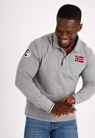 VINTAGE NAPAPIJRI POLO SWEATSHIRT NT112