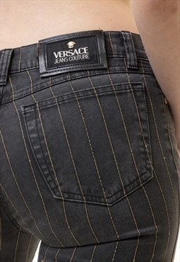 Versace Jeans Couture Waisted Denim Skinny Leg Jeans 5508