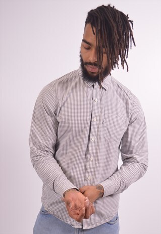 LEVI'S MENS VINTAGE SHIRT SMALL GREY 90S