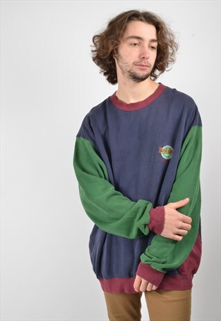 VINTAGE HARDF ROCK CAFE 90'S OVERSIZE SWEATSHIRT