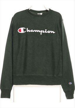 Vintage 90's Champion Sweatshirt Embroidered Spellout Crewne