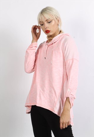 VINTAGE CALVIN KLEIN OVERSIZE HOODIE PINK