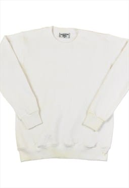 Vintage Lee 90s Sweatshirt White XS