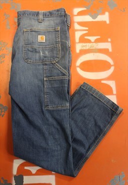 Vintage 90s Blue Carhartt Jeans.