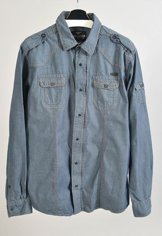 VINTAGE 00S SHIRT IN BLUE