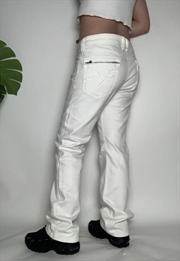 Diesel bootcut vintage jeans 90s white engrained  