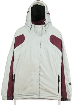 Vintage 90's Columbia Windbreaker Jacket Hooded Waterproof