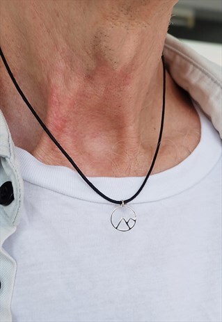 BLACK MOUNTAIN CORD NECKLACE