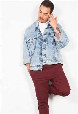 VINTAGE 80S LEVI'S DENIM JACKET / 0004 / 442