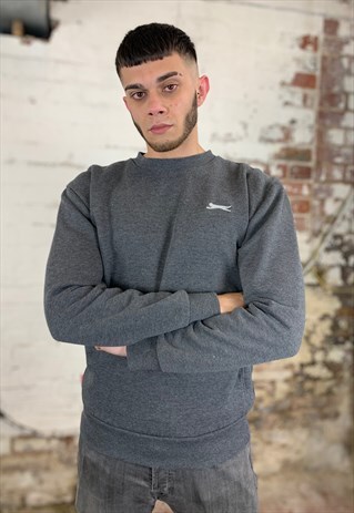 VINTAGE SLAZENGER SWEATSHIRT - GREY