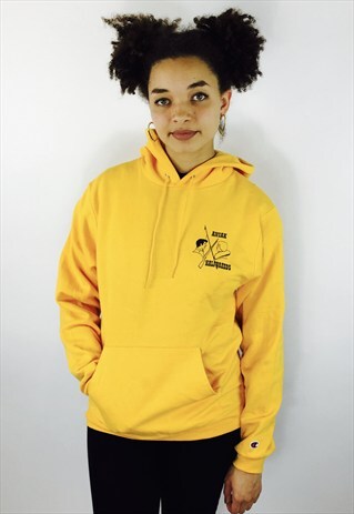 CHAMPION MUSTARD HOODIE