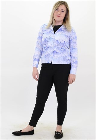 VINTAGE ABSTRACT PATTERN FESTIVAL SHIRT