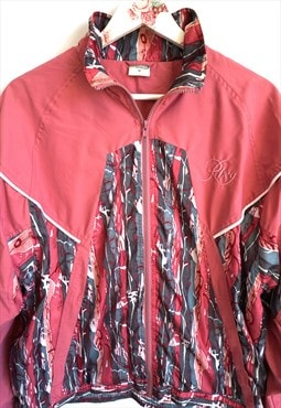 Vintage Windbreaker Jacket Tracksuit Old pink Activewear