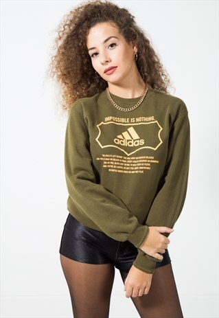 VINTAGE ADIDAS SWEATSHIRT / S2274