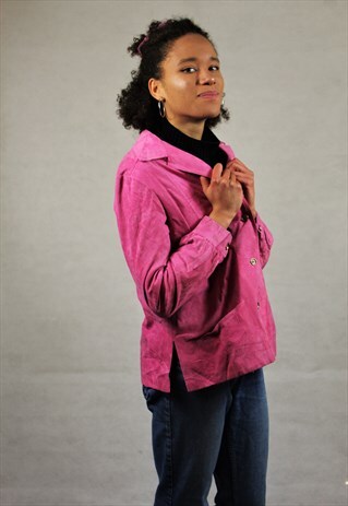 VINTAGE / PINK SUEDE / LIGHTWEIGHT JACKET