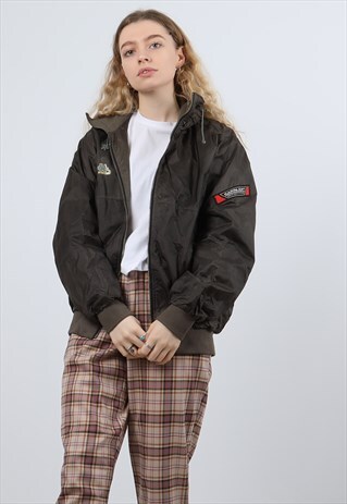 VINTAGE KAPPA SPORT LARGE BROWN JACKET