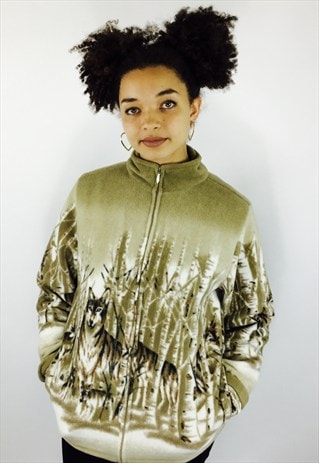 WOLF FLEECE JACKET