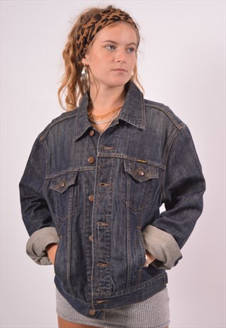 VINTAGE WRANGLER DENIM JACKET BLUE