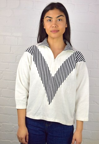 VINTAGE 90'S 1/4 ZIP SWEATSHIRT