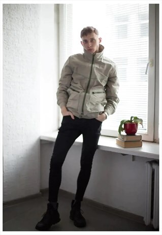 VINTAGE 70'S WARM GREY JACKET