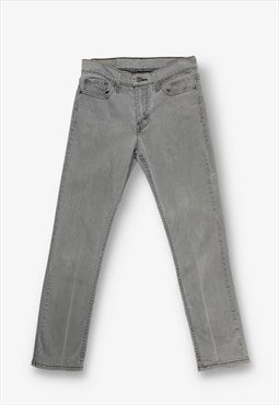 Levi's 511 slim leg jeans charcoal w29 l30 BV20589