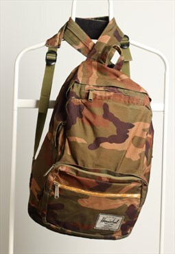 Vintage Herschel Backpack Rucksack Camouflage 