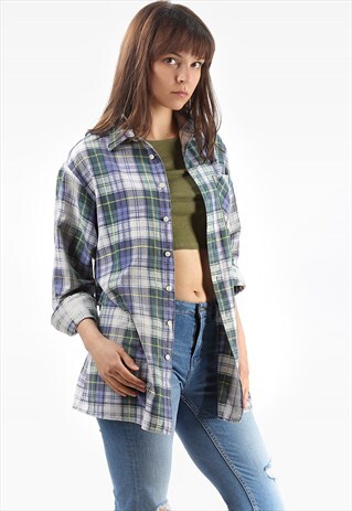 PLAID FLANNEL SHIRT