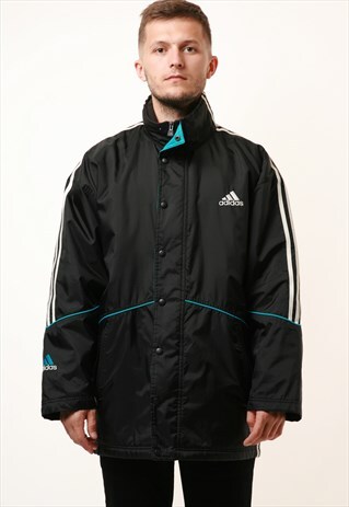 90S VINTAGE OLDSCHOOL ADIDAS SHELL COAT 15446