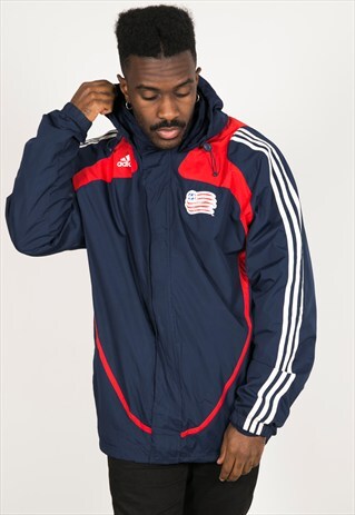 VINTAGE 80'S USA ADIDAS RAINCOAT / S0713