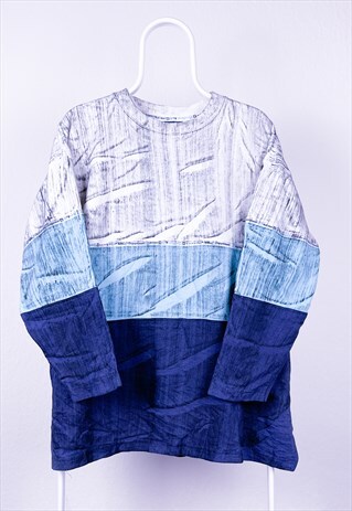 VINTAGE NAF NAF SWEATSHIRT TIE DYE MEDIUM