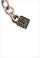 VINTAGE GIVENCHY NECKLACE SPELLOUT FAUX GEM CHAIN