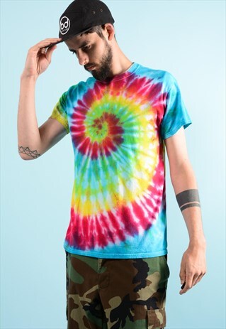TIE DYE FESTIVAL TEE SHIRT
