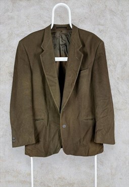 Vintage YSL Yves Saint Laurent Wool Blazer Jacket 54R (UK44)