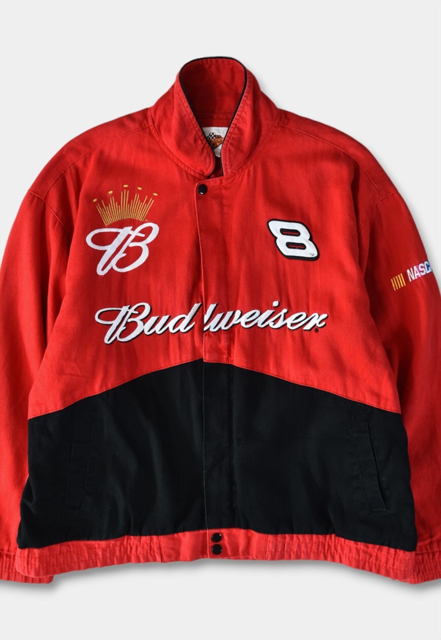 Vintage budweiser racing online jacket