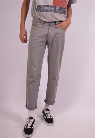 WRANGLER MENS VINTAGE JEANS W32 L30 GREY 90S