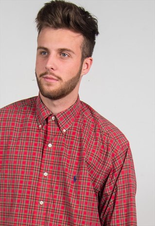 RALPH LAUREN SHIRT TARTAN CHECK