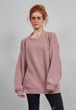 VINTAGE SUPER OVERSIZED 90'S RALPH LAUREN WOOL JUMPER
