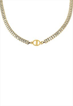 Authentic Dior CD Pendant- Reworked Necklace