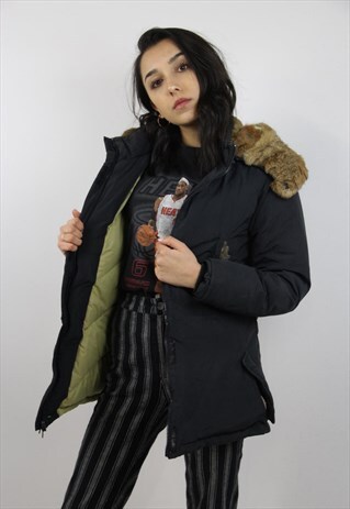 VINTAGE WOOLRICH NAVY JACKET