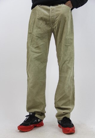 VINTAGE LEVI'S BEIGE 551 CORD JEANS