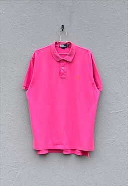 Polo Ralph Lauren Pink Short Sleeved Polo Shirt