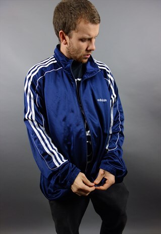 THE NAVY ADIDAS SHELL SUIT