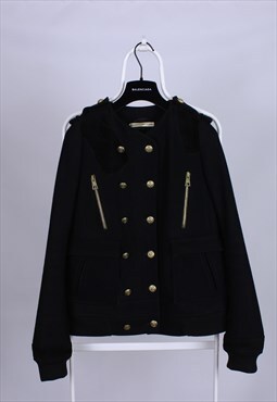 Balenciaga wool jacket Brass Button Military Jacket 38 euro