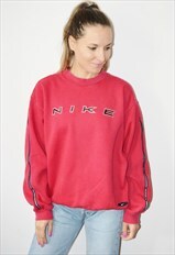 Vintage 90s NIKE Embroidered Logo Sweatshirt