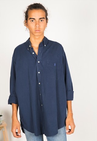 VINTAGE 80S POLO RALPH LAUREN SHIRT / R033