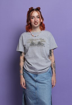 Harley Davidson Grey 90's T-Shirt