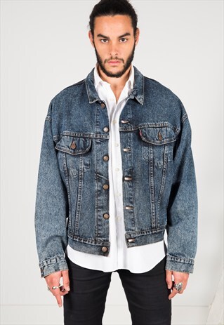 VINTAGE 80S LEVI'S DENIM TUCKER / S0112
