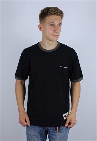 VINTAGE CHAMPION MENS T-SHIRT TOP