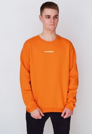 ORANGE DIFFERENT (WHITE) SWEATSHIRT