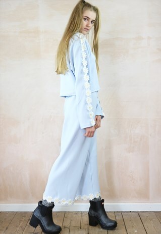 DAISY CHAIN CROP PANTS & TOP CO-ORDINATES